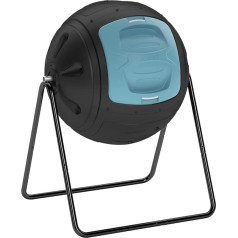 SQUEEZE master Многофункциональный садовый компостер объемом 130 литров, сверхмощный быстродействующий компостный контейнер с удобной сливной п