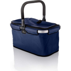 Genius Корзина для покупок Falko в синем цвете, алюминий 48 x 28 x 27 см