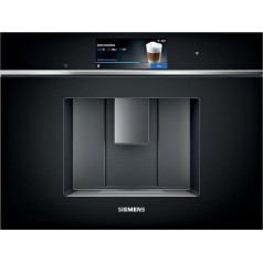 Встраиваемая кофемашина Siemens CT718L1W0 iQ700 Smart, белый, 59,4 см, autoMilk Clean - автоматическая очистка системы подачи молока паром, ceramDrive - керамическая к