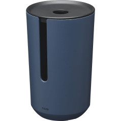 Tiger Tess Пластиковый контейнер для хранения туалетной бумаги с крышкой - синий/черный