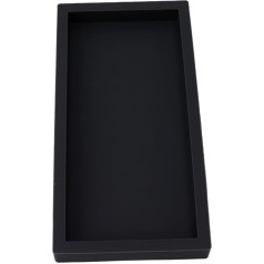 Дозатор для мыла Vanity Dispenser Storage Tray Sturdy Sink Tray Silicone Non-Slip Malleable Bathroom Storage Tray (Black Marble)