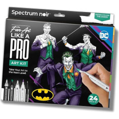 Набор фан-арта Spectrum Noir Pro - 24 детали - Джокер