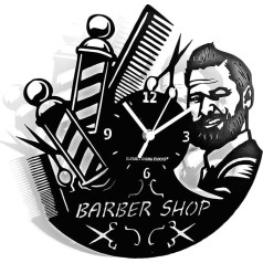 Instant Karma Clocks Barber Shop Beauty Salon Wall Clock
