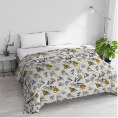 Итальянское постельное белье Urban Giallo Basic Winter стеганое одеяло 250 x 245 см