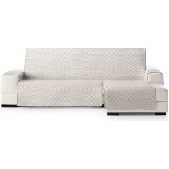 Eysa Oslo Polyester Sofa Throw, C/0 Ecru Mink, Chaise Longue 240 см Подходит для диванов от 250 до 300 см