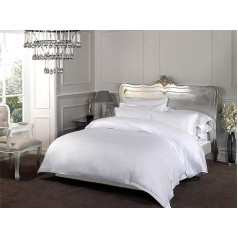Dorchester 100 Cotton Percale Double Size Fitted Sheet - Постельные принадлежности - Постельное белье - Extra Deep 16 Inch (40 Centimeter) 1000 Thread Count, White