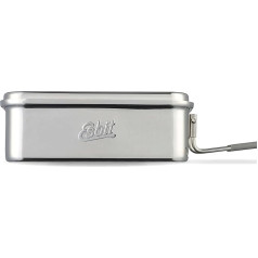 Походный котелок Esbit 1200 мл - Посуда для кемпинга из высококачественной нержавеющей стали - Котелок для газовых, духовых и сухих плит