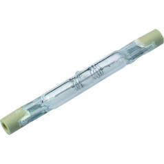 Prolight 600581010 Eco Halogen Rod R7S 120 W 78 MM White Glass