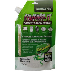 Compost-It Ускоритель компоста / стартер 100 г с носиком для всех систем компостирования (100% натуральный концентрат)