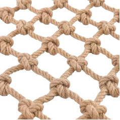 SSWZHANG Безопасная сетка из пеньки Детская лестница Балконная сетка против падения Сетка для лазания Сетка для украшения ресторанного бара С