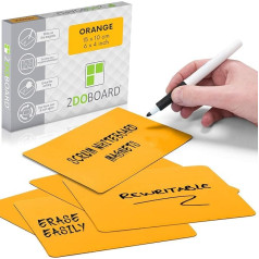 2Doboard 25 магнитов Scrum с возможностью переписывания 15 x 10 см для Agile, Scrum, Kanban или Lean. 15 x 10 см