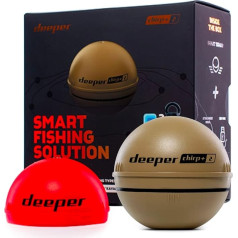 Deeper Chirp+2 Выдвижной GPS рыбопоисковый прибор для рыбалки с лодки, подледной рыбалки, береговой рыбалки, Выдвижной эхолот с удобным бесплатным