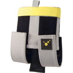 tee-uu Cargo Pocket Holster Grey | Для тех, кто не носит кобуру | Кобура для ножного кармана брюк | Эластичные петли внутри и снаружи | Бесступенчатая регули