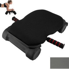 Колесо для живота из упругой пены с автоматическим возвратом на четыре колеса для тренировки мышц живота в тренажерном зале