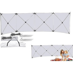 EviKoo кемпинг ветровое стекло, кемпинг конфиденциальности экран, рюкзак, портативный пикник убежище, открытый очаг ветровое стекло, водонеп