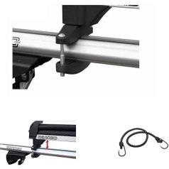 Совместим с монтажным комплектом Vauxhall Karl для лыжных багажников ICEBERG 4 MENABO с подставкой для палок без верхней центральной перекладины, макси