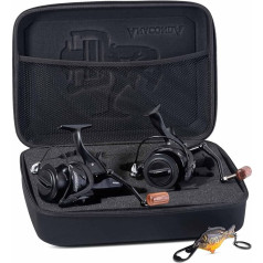 Anaconda Magist BTR-6000 BlackBox LE 2pcs, рыболовная катушка, карповая катушка, BigPit, подарочный набор, идеально подходит для подарка, включает эксклюзивную о