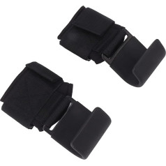 Verdant Touch Heavy Duty Wrist Wraps for Weightlifting, Pack of 2, Thick Pads, Non-Slip Heavy Duty Wrist Straps for Men, Women, Adults, Pull Ups, Deadlifts