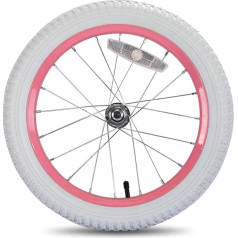 JoyStar Детский Велосипед Передние Колеса Замена с Воздушной Резиной Шины 12 14 16 Дюймов Розовый Белый 16 Дюймов