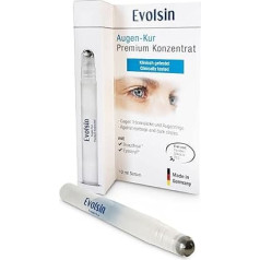 Сыворотка для глаз Evolsin | Устранение мешков и темных кругов | Эффективное избавление от отеков, морщин и усталости глаз | Натуральные антиво