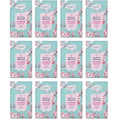 Dresdner Essenz My Cherry Moments Care Bath 12 x 60 g Vegan Bath Additive Pack of 12