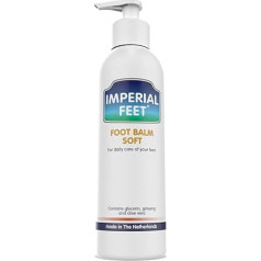 Imperial Feet Foot Balm Soft - Крем для ног с медом и алоэ, увлажняющее средство без аромата для сухих ног, потрескавшихся пяток, глицерин, женьшень, йогу