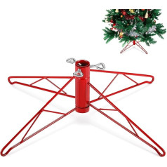 Barydat Рождественская подставка для искусственной елки, стальной полюс для елки, складной сменный держатель для рождественских, зимних, праз