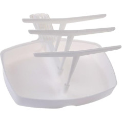 FENGLINGCHENGA 1 x Bräterhalter, vertikaler Bräter, Kochutensilien, Grillhalter, Bierdose, Kochutensilien für Outdoor, Camping, Grillen, Grillen, Zubehör, 1 Stück