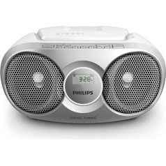 Silver cd radio az215s