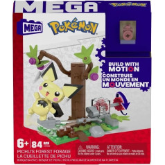 Mega Bloks Pokemon лесные приключения строительный набор pikatchu