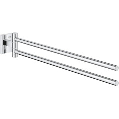 Grohe Start Cube 40976000 Полотенцесушитель для рук с поворотным креплением на 2 плечах скрытый крепеж / привинчиваемый хром