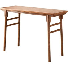 LaYiQimn Консольный стол, консольный стол, прихожая в стиле загородного дома, 47 дюймов узкий консольный стол, узкий деревянный диванный стол за