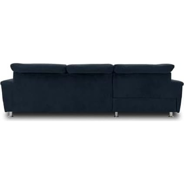 Domo. Collection Угловой диван Franzi, диван с функцией сна и функцией спинки, L-образный диван, угловой диван, мягкий уголок, диван-кровать 279 x 170 x 81 см (