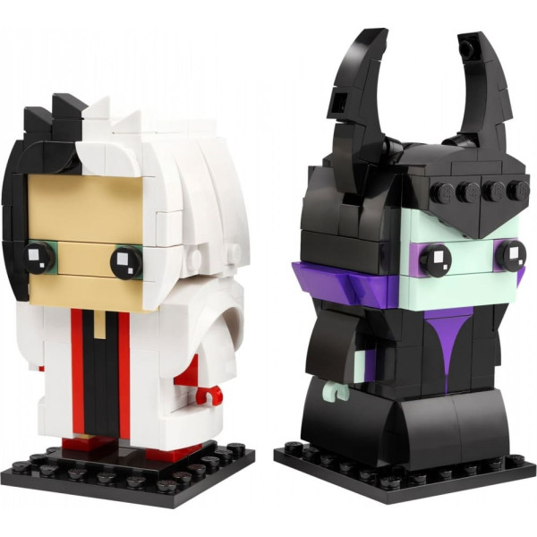 Lego кирпичики brickheadz 40620 круэлла и диаболина