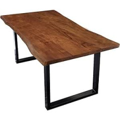 Sit Möbel Каркас стола Орех / Черные ножки 140 x 80 см