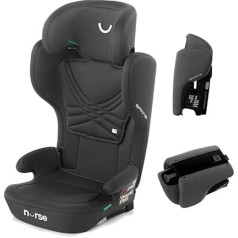 Автокресло Nurse Spring iSize 100-150 см от 4 до 12 лет Isofix Travel Car Seat Portable Foldable Multi-Position Car Seat Black