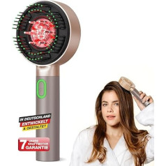 DONNERBERG® MIO Hair & Scalp Care Beige Electric Hair Oil Applicator с 7-летней гарантией мощности двигателя: Щетка для массажа головы для расслабляющего массажа кожи го