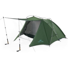 Naturehike Professional Series 2 человек кемпинг палатка водонепроницаемый ультралегкий 3-4 сезон палатки с небольшой пакет кемпинг палатка для альпиниз