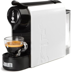 Кофеварка Bialetti Gioia Super Compact Espresso для алюминиевых капсул, контейнер 500 мл, 1200 Вт, белый