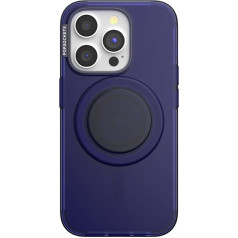 Чехол PopSockets для iPhone 15 Pro с захватом для мобильного телефона и горкой, совместимый с MagSafe, чехол для телефона iPhone 15 Pro, беспроводная подзарядка