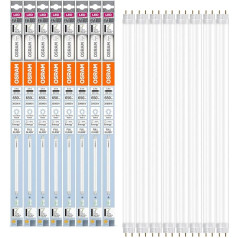 OSRAM Экономичные светодиодные трубки для электромагнитных балластов 5W 4W G13 трубки с двойным концом 4000K бессвинцовое стекло холодный белый 8 