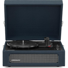 Портативный проигрыватель Crosley Voyager - проигрыватель с Bluetooth, 3-скоростной проигрыватель виниловых дисков, домашний проигрыватель для пласти
