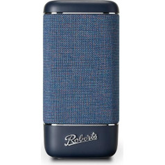 Roberts Beacon 325 Bluetooth Speaker - портативный, перезаряжаемый, время работы от аккумулятора 12 часов, два пассивных басовых излучателя, винтажный дизай