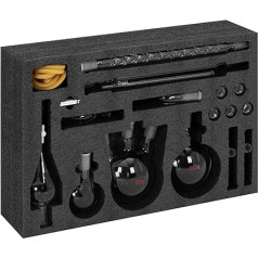 Steinberg Systems Набор лабораторных стаканов для дистилляции 29 штук 24/40 160 °C 250/1000 мл Боросиликатное стекло Лабораторные стеклянные банки Лаборат