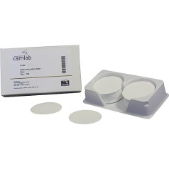 Camlab Grade 261 Стеклянная фильтровальная бумага из микрофибры, 1,2 мкм, диаметр 110 мм (упаковка из 100) 1171233