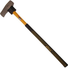 Home It® Splitting Axe 2500g - топор с нескользящей рукояткой из стекловолокна - длина 91 см - идеально подходит для раскалывания бревен и тяжелых садовы