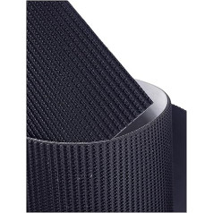 VAYEODEYU PVC-Förderband, Leichtes industrielles Transportband, 5 mm grünes industrielles Übertragungsleitungs-Förderbandus PVC, PVC-Förderband(Black,28x270cm/11x106in)