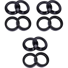 39x52x11 Передний Амортизатор Gabel Dämpfer Öl Dichtung & 39 52 Staub Abdeckung Lip для RM 80 XR RM80 RM80X RG125 RG125F U RG 125 (6pcs seal 6pcs cover)