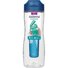Sistema Hydrate Tritan Fruit Infuser Bottle, Assorted Colours, 800 мл