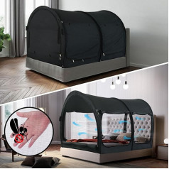 Alvantor Кровать балдахин палатки 2-в-1 мечты палатки конфиденциальности комната Твин размер спальные палатки крытый поп вверх портативный кар